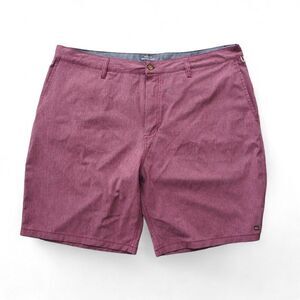 Quiksilver Waterman Collection Suva Amphibian 9.5" Hybrid Shorts Heather Red Men